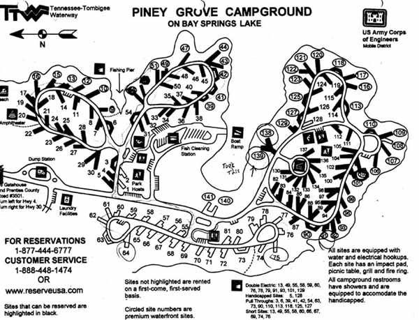 pineyg map