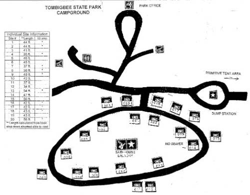 tombigbee sp map