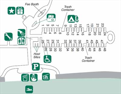 mustang island map