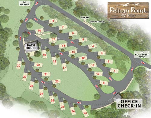 pelican point map