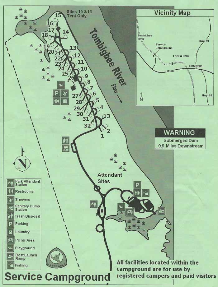 service park map
