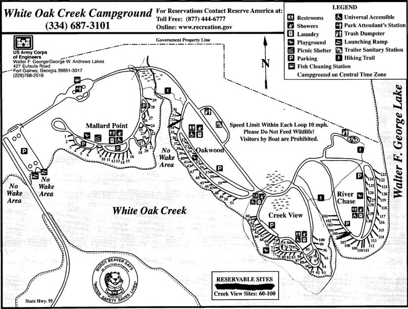 whiteoak map